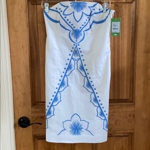 Lily Pulitzer strapless dress